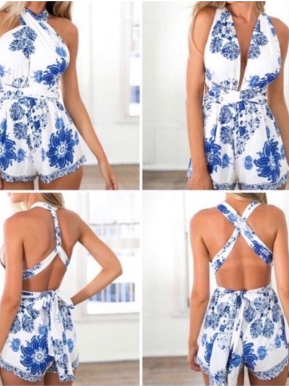 One Way LF Floral Romper Size 8